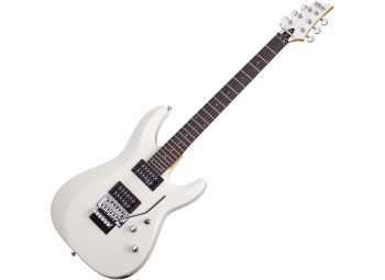 Schecter C-6 Deluxe Floyd Rose Satin White