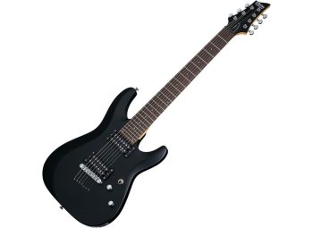 Schecter C-7 Deluxe Satin Black