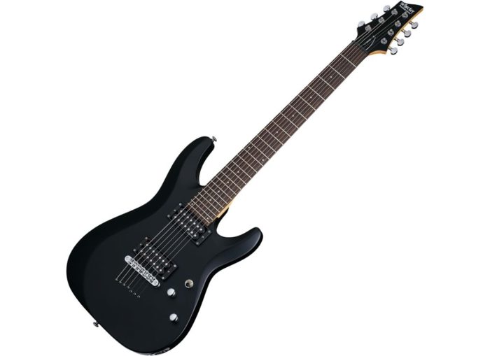 Schecter C-7 Deluxe Satin Black