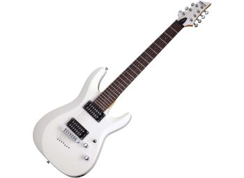 Schecter C-7 Deluxe Satin White
