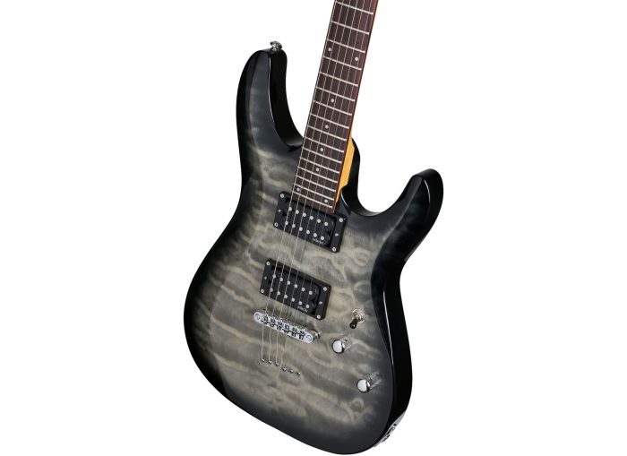 Schecter C-6 Plus Charcoal Burst