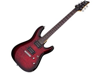 Schecter C-6 Plus See-Thru Burst