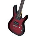 Schecter C-6 Plus See-Thru Burst