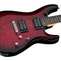 Schecter C-6 Plus See-Thru Burst