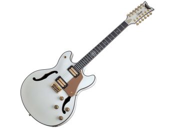Schecter Wayne Hussey Corsair 12 Ivory