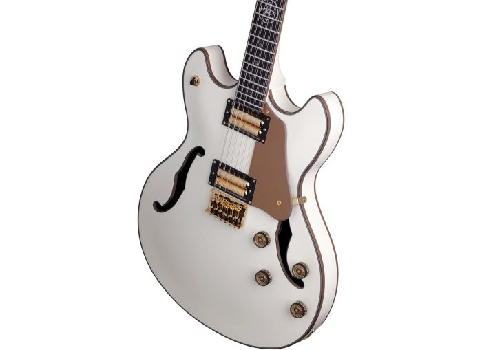 Schecter Wayne Hussey Corsair 12 Ivory