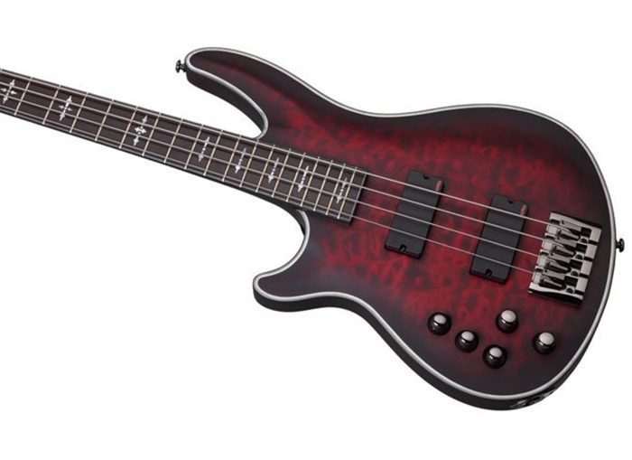 Schecter Hellraiser Extreme-4 Left Hand CRBS