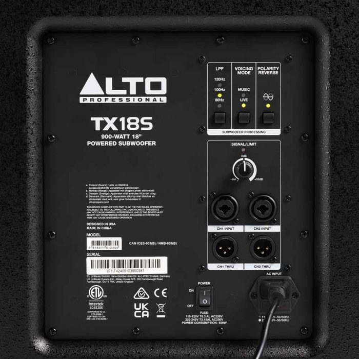 Alto-Pro TX18S