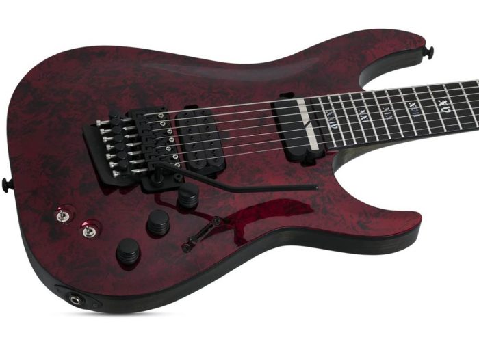 Schecter C-7 FR S APOCALYPSE RED REIGN RR
