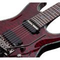 Schecter HELLRAISER C-7 FloydR. S Black Cherry