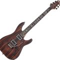 Schecter C-1 EXOTIC TREM  EBONY