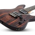 Schecter C-1 EXOTIC TREM  EBONY
