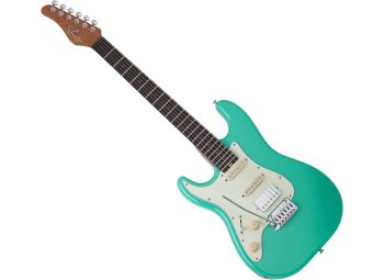 Schecter NICK JOHNSTON TRAD- HSS L/H A. GREEN