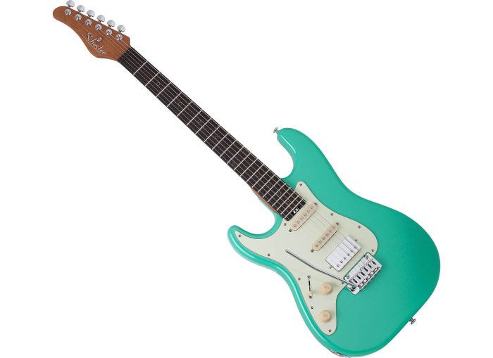 Schecter NICK JOHNSTON TRAD- HSS L/H A. GREEN