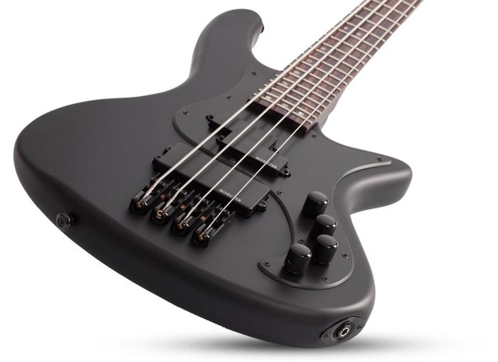 Schecter Stiletto Stealth-4 Satin Black