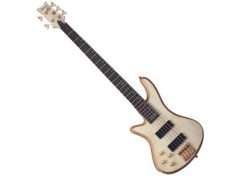 Schecter Stiletto Custom-5 Lefthand Natural Satin