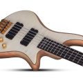 Schecter Stiletto Custom-5 Lefthand Natural Satin
