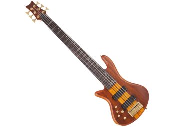 Schecter Stiletto Studio-6 Left Hand Honey Satin