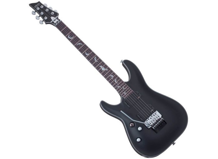 Schecter Damien Platinum 6 FR Satin Black Left