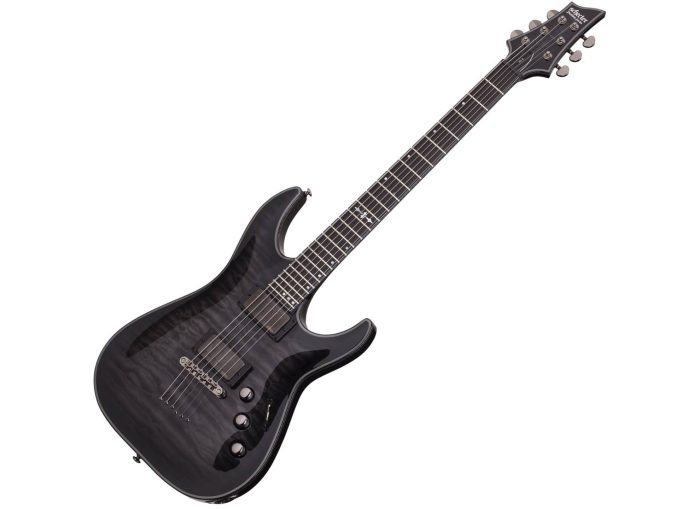 Schecter Hellraiser Hybrid C-1 Trans Black Burst