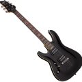 Schecter Omen 6 Gloss Black Left