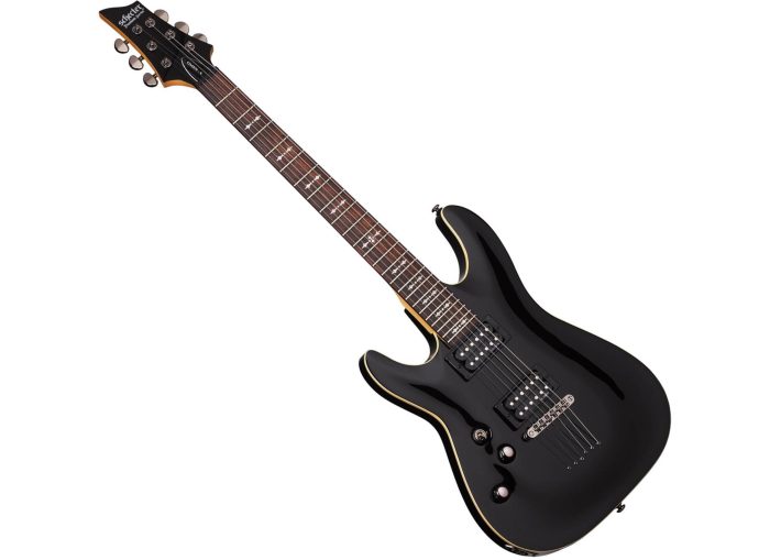 Schecter Omen 6 Gloss Black Left