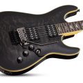 Schecter Omen Extreme Floyd Rose See-Thru Black