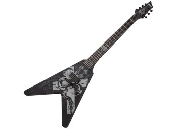 Schecter V-7 Chris Howorth Snake Cross