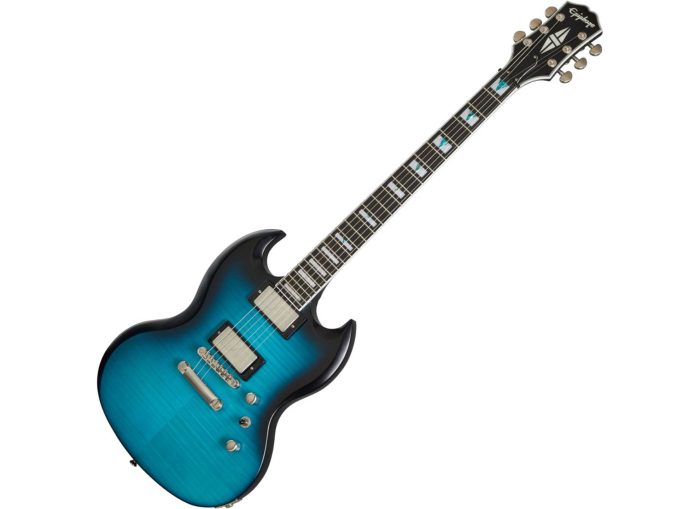 Epiphone SG Prophecy Blue Tiger Aged Gloss Prophecy