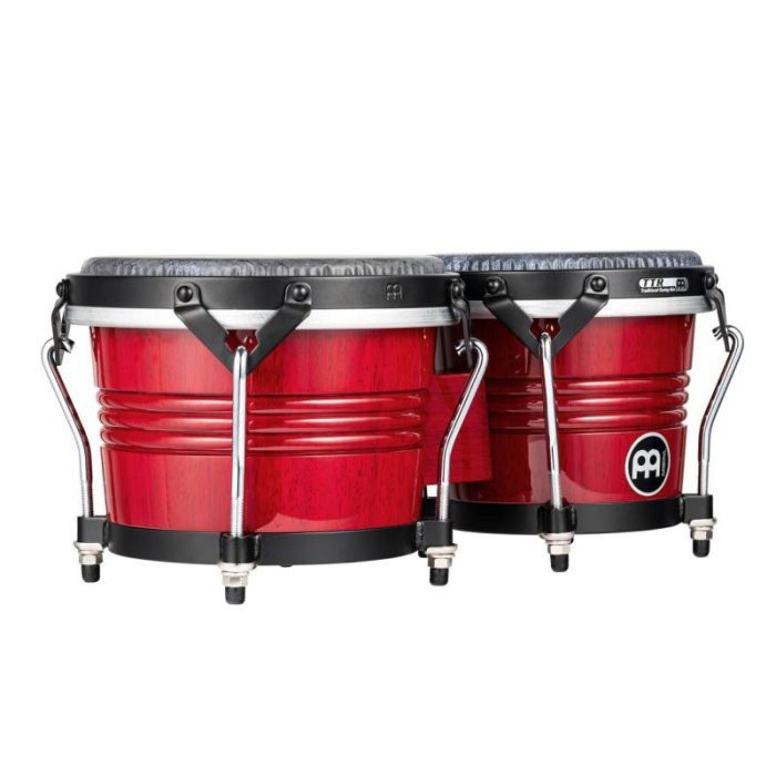 Meinl WBTR300WR Traditional Series Bongo, Wine Red, Remo head