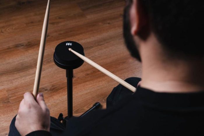 Meinl MMP4BK Meinl 4'' Marshmallow Pad Black Base