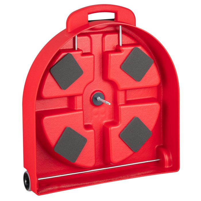 Meinl MCC22R-TR 22" Pro Cymbal Case Trolley, Red