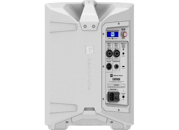 Electro-Voice EVERSE8-W - 8in 2-way speaker, battery powered, TWS bluetooth streaming and control