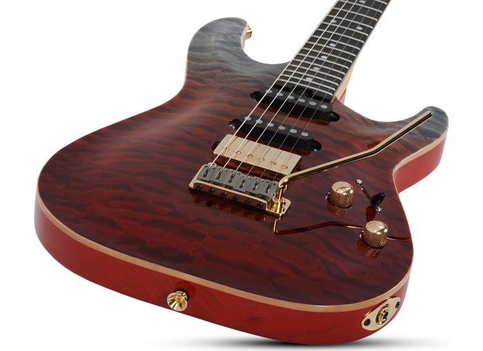 Schecter California Classic Bengal Fade
