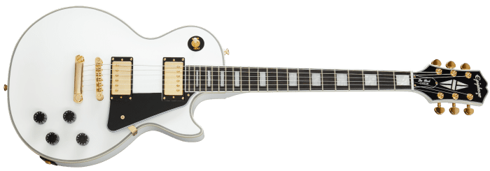 Epiphone Les Paul Custom (Incl. Premium Gig Bag) Alpine White