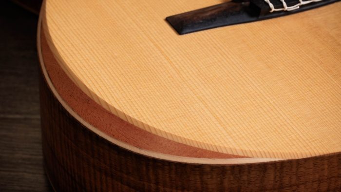 Taylor Academy 12e-N LTD,Figured Koa/Spruce