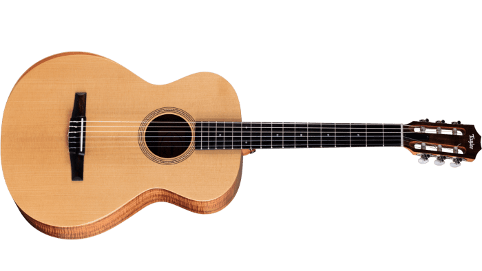 Taylor Academy 12e-N LTD,Figured Koa/Spruce