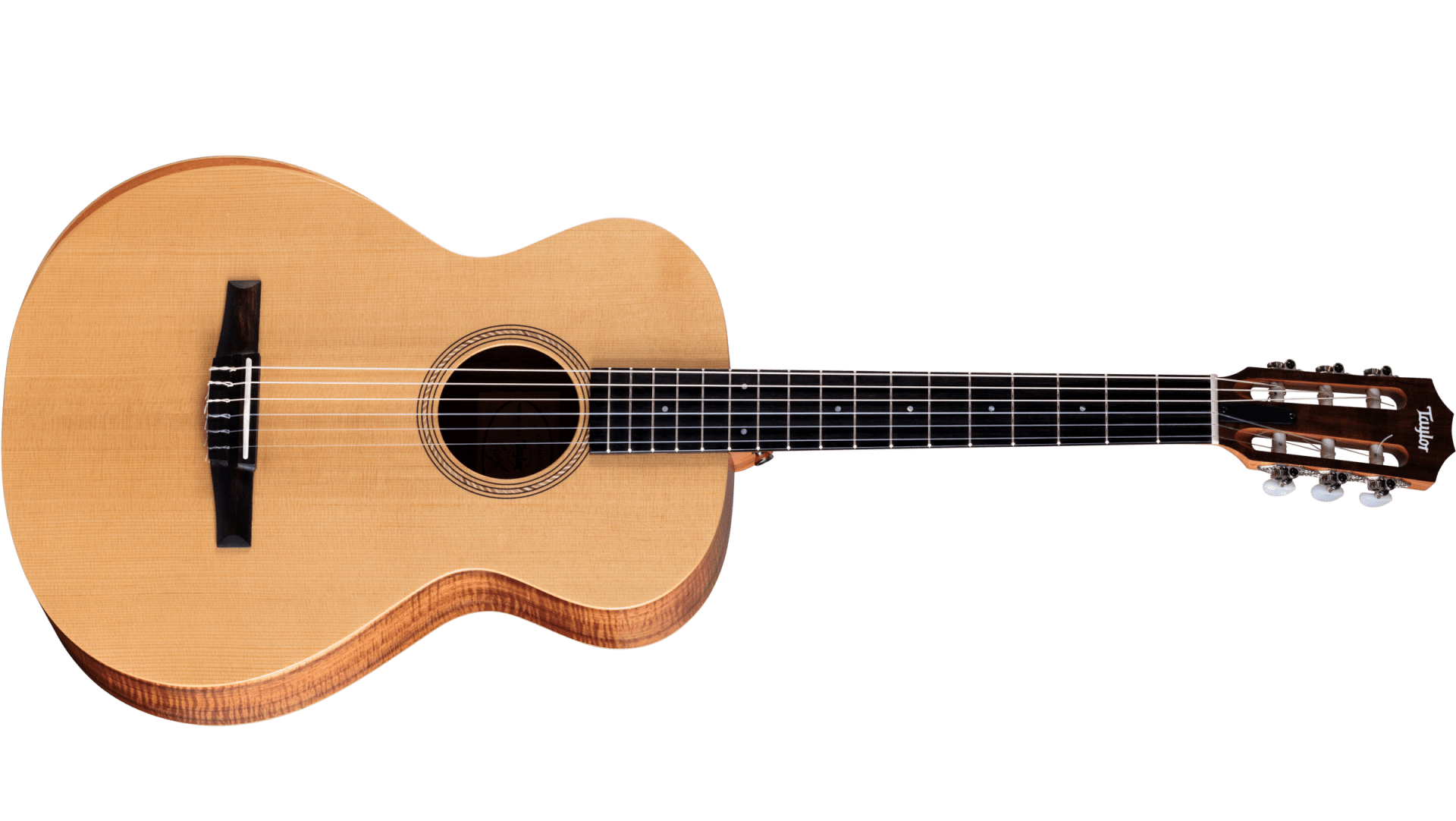 Taylor Academy 12e-N LTD,Figured Koa/Spruce