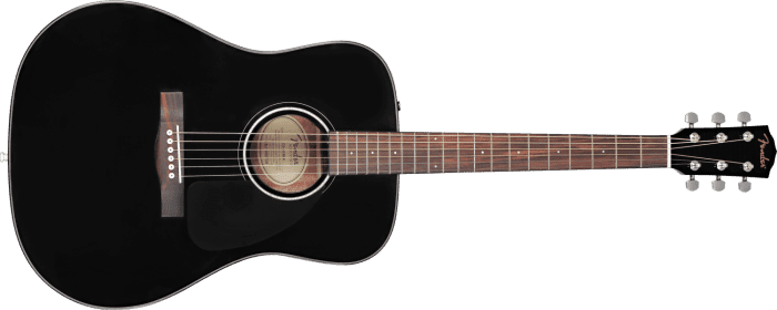 Fender CD-60 Dreadnought V3 DS, Walnut Fingerboard, Black