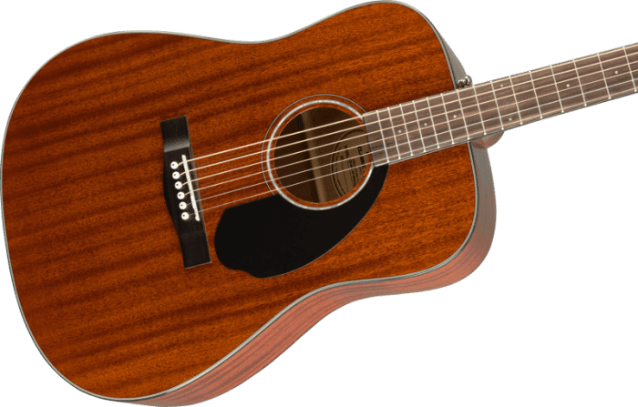 Fender CD-60S Dreadnought, Walnut Fingerboard, All-Mahogany