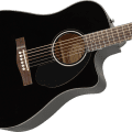 Fender CD-60SCE, Walnut FB Black