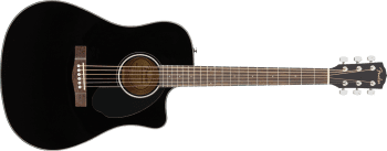 Fender CD-60SCE, Walnut FB Black