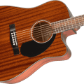 Fender CD-60SCE Dreadnought, Walnut Fingerboard, All-Mahogany