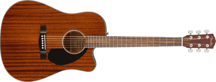 Fender CD-60SCE Dreadnought, Walnut Fingerboard, All-Mahogany