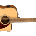 Fender CD-140SCE Dreadnought, Walnut Fingerboard, Natural w/case