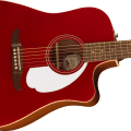 Fender Redondo Player, Walnut Fingerboard, White Pickguard, Candy Apple Red
