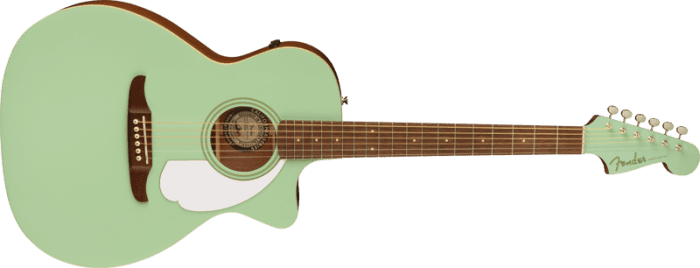 Fender Newporter Player, Walnut Fingerboard, White Pickguard, Surf Green
