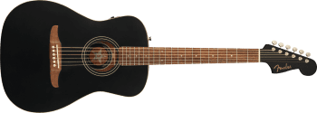 Fender Joe Strummer Campfire, Walnut Fingerboard, Matte Black