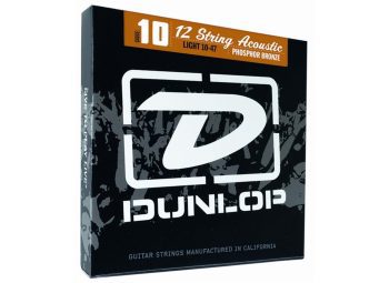 Dunlop Westernsträngar 12-str Phosphor Bronzer DAP1047J Light