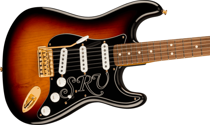 Fender Stevie Ray Vaughan Stratocaster, Pau Ferro Fingerboard, 3-Color Sunburst